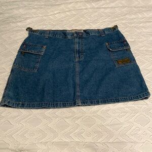 Vintage American eagle outfitters denim mini skirt size 14 women’s/ junior’s